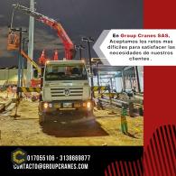 Alquiler de camión grúas a nivel nacional con alta tecnología