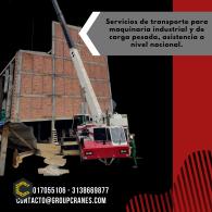 Alquiler de camión grúas a nivel nacional con alta tecnología