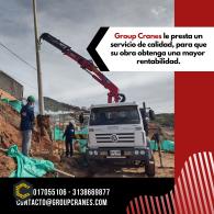 Alquiler de camión grúas a nivel nacional con alta tecnología