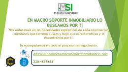 Necesitas terrenos para desarrollo de tus proyectos?
