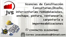 se ofrece servicio de consultoria , interventoria y construcción