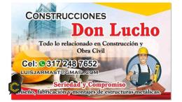 Construcciónes don lucho información al wasapp *****