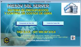 Presov, Software para presupuestos y control de costos ( Datos en la Nube)  www.presov.com.co