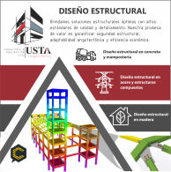 Servicio de diseño estructural. Ingeniero estructural.