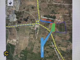 Terreno con licencia aprobada