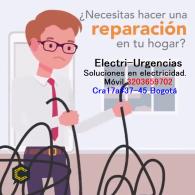 Electricista,el retiro, san patricio,  Santa Bibiana,Navarra,Santa paula, La carolina, Santa bárbara, la calleja, cedritos.