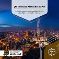 ¿Ya cuenta con Archicad en su PC?