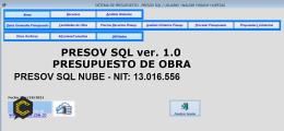 Presov,La solución eficiente para administrar sus obras, Presupuestos y control de costos