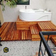 DECK EN TECA 70.***** MT2