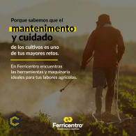 En Ferricentro encuentras las herramientas y maquinaria ideales para tus labores agrícolas.