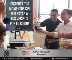 Disfruta tus momentos sin molestar a los vecinos por el ruido con Puertas y Ventanas Alemanas