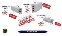 GRAN REMATE Sardinel Bordillo Topellantas