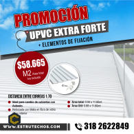 ¡GRAN PROMOCIÓN! UPVC EXTRA FORTE + ELEMENTOS DE FIJACION.