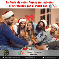 Disfruta de estas fiestas sin molestar a tus vecinos por el ruido ?, gracias a Puertas y Ventanas Alemanas