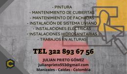 REPARACIONES Y MANTENIMIENTOS LOCATIVOS  ACTIVIDADES PARA CONSTRUCCIONES CIVILES