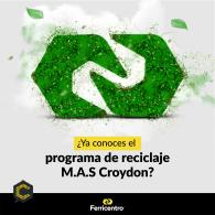 ¿Qué esperas para sumarte al programa de reciclaje M.A.S Croydon?
