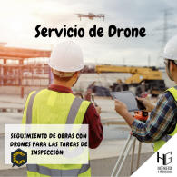 Servicio de Drone/ seguimiento a obras