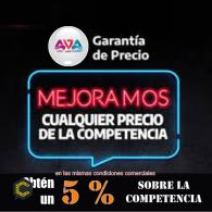 5 % Descuento sobre oferta de la competencia