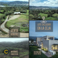 Lote en la Ceja. Vista *****