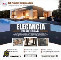puertas y ventanas en aluminio y vidrio nacionales y europeas
