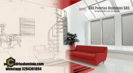 Ventanas en aluminio nacional o europeo con vidrio acustico