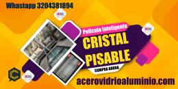 Cristal pisable transitable
