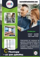 ventanas y puertas en aluminio y vidrio