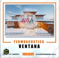 ventanas en aluminio y vidrio acustico
