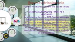 puertas y ventanas perfiles en aluminio lineas europeas alto rendimiento termico y acustico