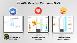 vidrios acusticos, termicos o termoacusticos