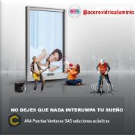 Puertas y ventanas en aluminio alta gama series europeas alto rendimiento termico y acustico
