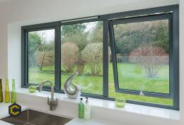 Ventanas proyectables aluminio  alta gama linea europea