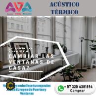 Puertas y ventanas en aluminio térmicas y acústicas