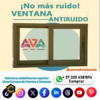 Puertas y ventanas aluminio antiruido
