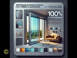 ventana corredera en aluminio con vidrio acústico