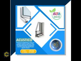 Puertas y Ventanas en aluminio alta gama con vidrio acústico
