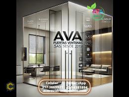 Ventanas y puertas en aluminio alta gama con vidrio acustico