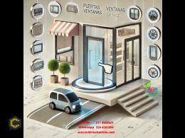 Puertas Y ventanas con perfiles de aluminio linea europea acusticas