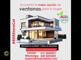 puertas y ventanas en aluminio antiruido
