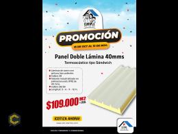 ¡OFERTA! Estrutechos ***** en panel sándwich