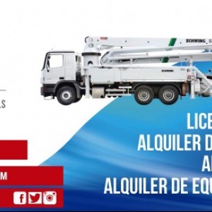 VENTA DE CONCRETO PREMEZCLADO CERTIFICADO Y ALQUILER DE BOMBA ESTACIONARIA Y/O AUTOBOMBA