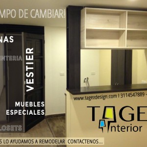 Tagez Interior - Remodelación en carpíntería 