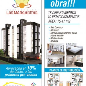 DEPARTAMENTOS EN VENTA - LAS MARGARITAS