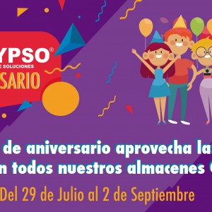 ANIVERSARIO COMERCIALIZADORA CALYPSO