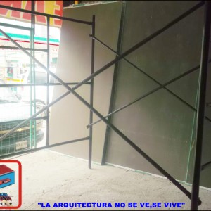 Andamios y hamacas
