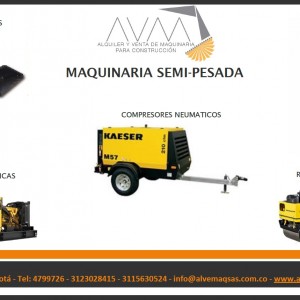 Alquiler - Venta Maquinaria Semi-Pesada