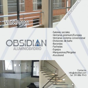 Ventanas en Aluminio