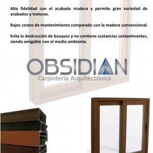 ALUMINIO TIPO MADERA