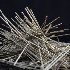 Fibra para sustituir la malla electrosoldada
