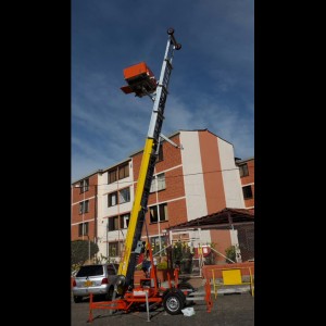 elevadora de carga alemana